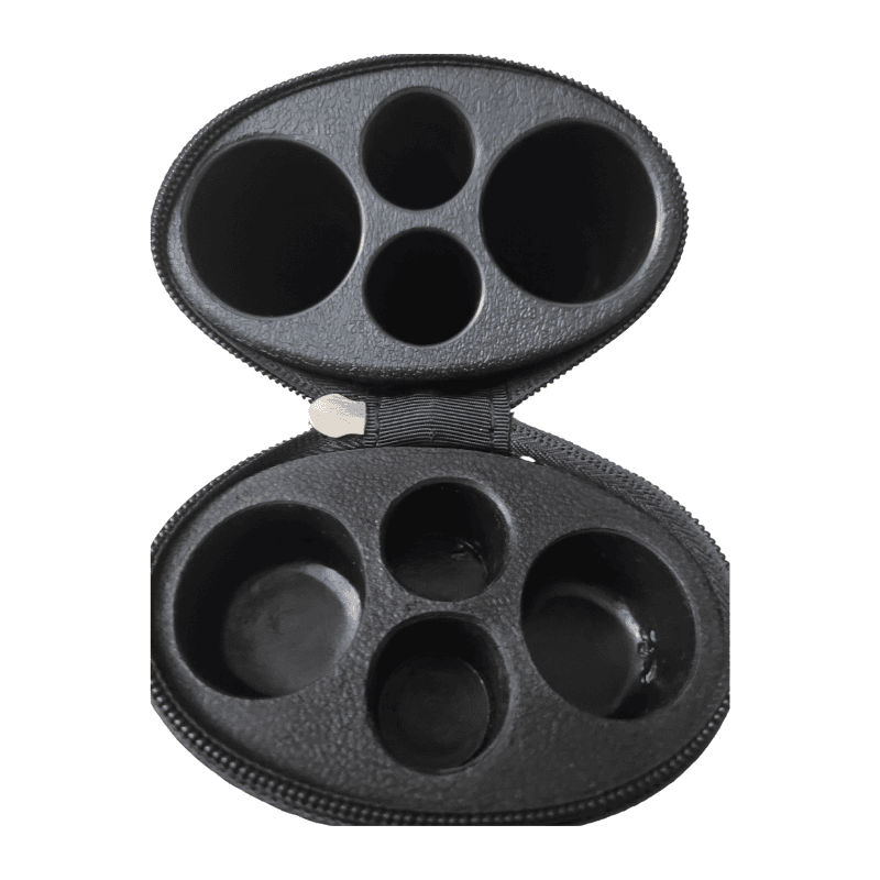 2 x 2 Hard Cue Case Top View